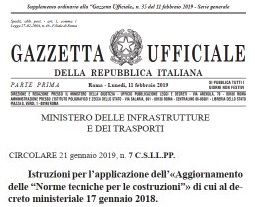Applicazione in Edisis della Circolare esplicativa per Ntc18