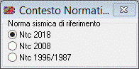 POR 2000 Analisi Muratura - Contesto normativo NTC 2018