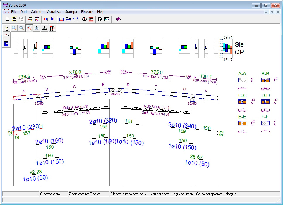 software solaio vista carpenteria