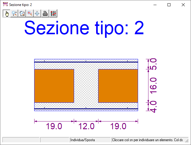 sezione tipo